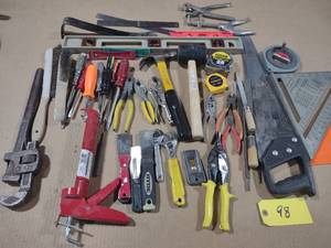 lot 98 image: Assorted Tools...