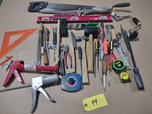 lot 99 image: Assorted Tools...