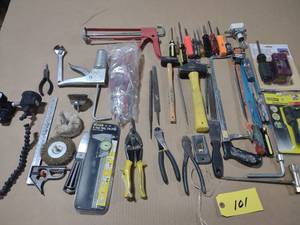 lot 101 image: Assorted Tools...