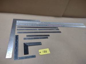 lot 132 image: Assorted Squares & Straight Edges...