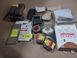 lot 136 image: Assorted Abrasives...