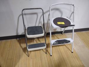 lot 150 image: (2) Step Stools...