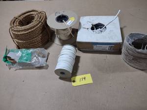 lot 179 image: Assorted Ropes...
