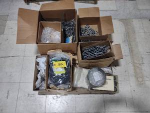 lot 185 image: Assorted Hardware on Pallet...