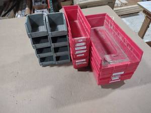 lot 198 image: (21) Poly Bins...