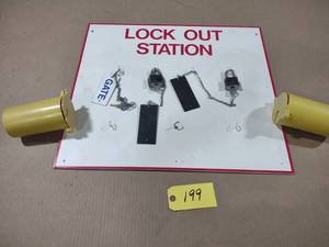 lot 199 image: Lock Out Station...
