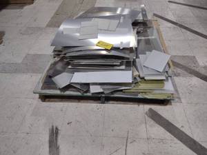 lot 209 image: Aluminum Sign Sheets...