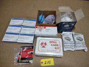 lot 238 image: Respirators, Prep Pads & Misc....