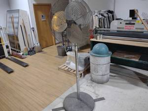 lot 253 image: Pedestal Fan, 24...