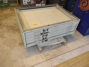 lot 262 image: Flat File, 47x36x16...
