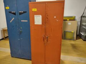 lot 263 image: Two Door Cabinet, 36x24x78...