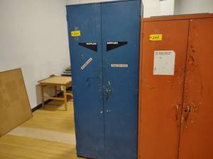 lot 264 image: Two Door Cabinet, 36x17x87...