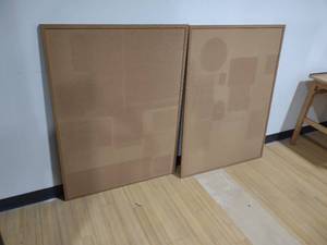 lot 265 image: (2) Bulletin Boards, 48x36...