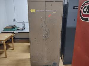 lot 266 image: Two Door Cabinet, 36x18x78...