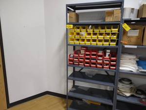 lot 282 image: Shelf Unit with Assorted Spacers, B...