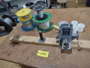 lot 283 image: Wire Length Meter with Assorted Cab...