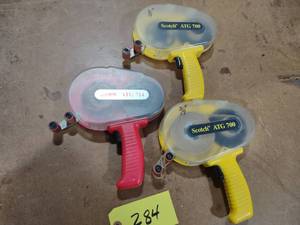 lot 284 image: (3) Tape Guns...
