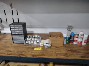 lot 286 image: Assorted Hardware, Glues, & Misc....