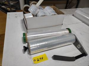 lot 294 image: Assorted Stretch Wrap...