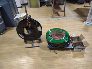lot 296 image: Signode Strapping Machine with Tool...