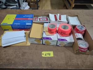 lot 298 image: Assorted Envelopes & Decals...