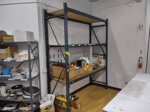 lot 304 image: Steel Rack, 86x30x108...