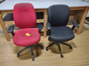 lot 308 image: (2) Chairs...