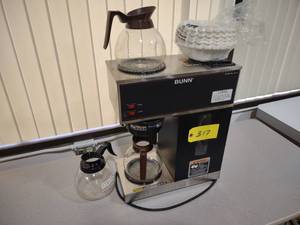 lot 317 image: Bunn VPR 33200.0017 Coffee Maker...