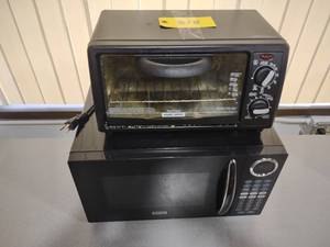 lot 318 image: Microwave & Toaster Ovens...