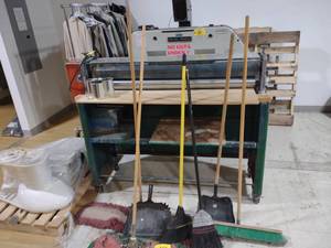 lot 359 image: Brooms & Dust Pans...
