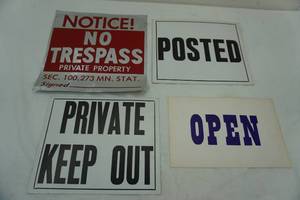 lot 48 image: signs