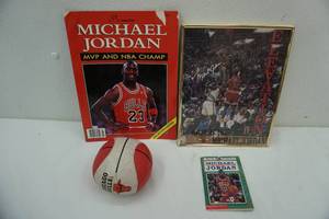 lot 52 image: Chicago Bulls Memorabilia. Michael Jordan