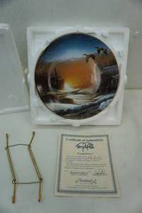 lot 53 image: Terry Redlin plate
