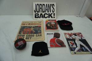 lot 76 image: Michael Jordan memorabilia