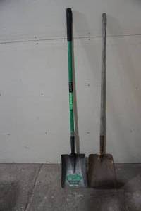 lot 94 image: 2 square shovels