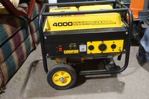 lot 144 image: Champion generator. NEW 0 hours of use