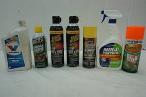 lot 215 image: paint & chemical lot