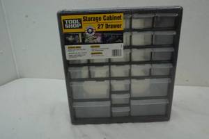 lot 219 image: Tool Shop 27 drawer storage cabinet