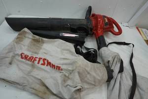 lot 224 image: Craftsman electric blower and accessories