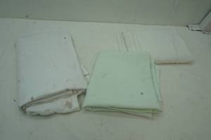 lot 238 image: lot of 3 drop cloths