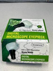 lot 1 image: Premiere Digital Microscope Eyepiece 640x480 Resolution, Model MA88