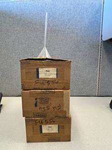 lot 15 image: 3 Boxes of 12 - Bunsen Funnels, 65mm Diameter, 150mm Stem