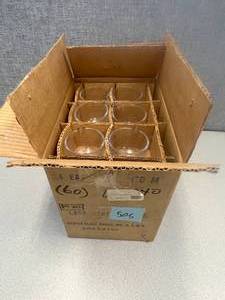 lot 46 image: 24 - 30cc Glass Mortors