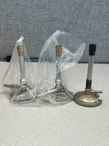 lot 72 image: 3 - Natural Gas Bunsen Burners