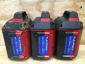 lot 112 image: Lot of 3 - Non-Working Toro 6Ah Batteries