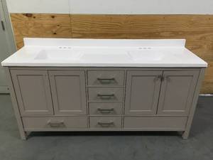 lot 2 image: Bathroom Vanity