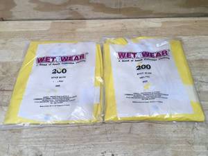 lot 75 image: Lot of 2 - Wet Wear Protective Clothing