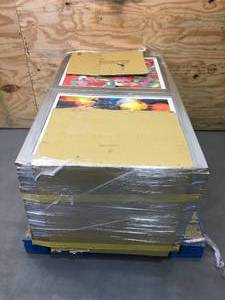 lot 115 image: Pallet of Framed Wall Art