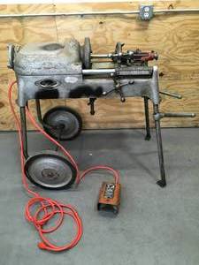 lot 11 image: Ridgid 115V Pipe Threader Model # 500A