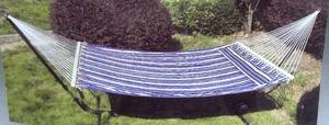 lot 89 image: BACKYARD EXPRESSIONS Quilted Hammock